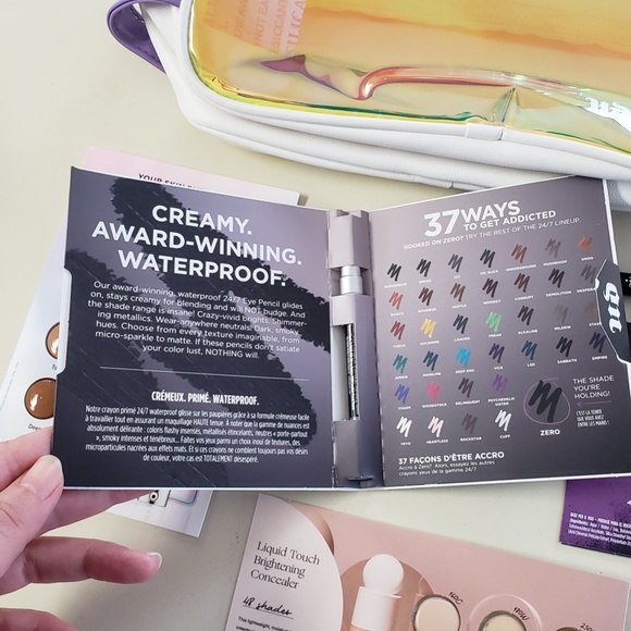 x6 NWT Urban Decay Eyeliner Neon Makeup Bag Rare Beauty Kat Von D Eyeliner - Picture 8 of 12